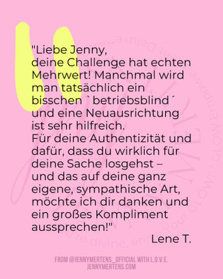 Deine Challenge hat echten Mehrwert!
