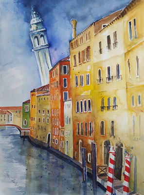 Venedig 2017 Aquarell 36 x 48 cm