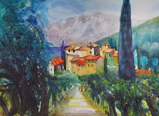 Altes Dorf am Gardasee