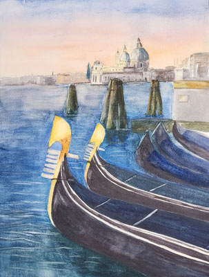 Venezia Aquarell 2026 48x36 cm