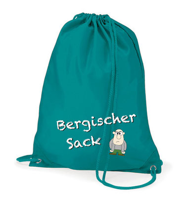 Beutel "Bergischer Sack" Türkis