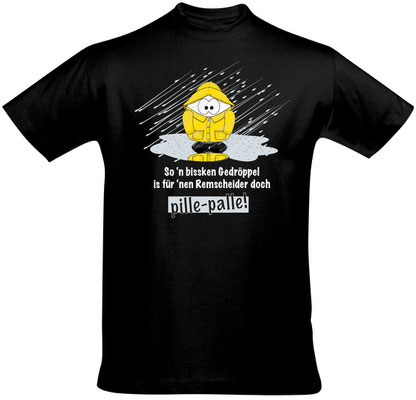 T-Shirt Pille-Palle Schwarz