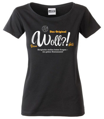 T-Shirt Woll?! Schwarz