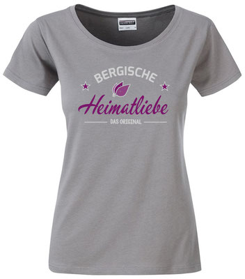 T-Shirt Bergische Heimatliebe Steel Grey