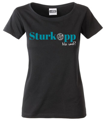 T-Shirt Sturkopp Schwarz