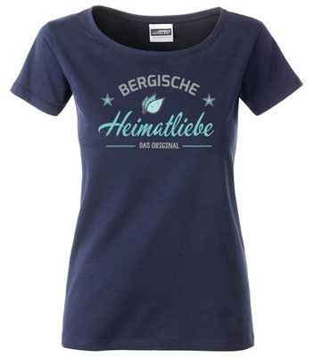 T-Shirt Bergische Heimatliebe Navy