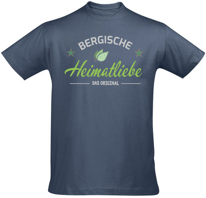 T-Shirt Bergische Heimatliebe Denim