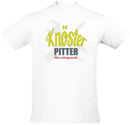 T-Shirt Knösterpitter Weiß