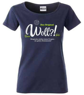 T-Shirt Woll?! Navy