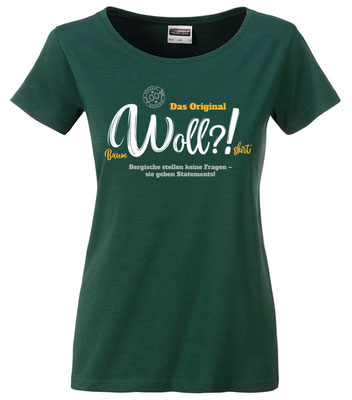 T-Shirt Woll?! Dark Green