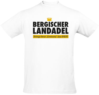 T-Shirt Bergischer Landadel Weiß