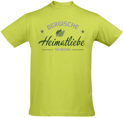 T-Shirt Bergische Heimatliebe Apple Green