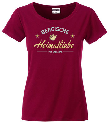 T-Shirt Bergische Heimatliebe Wine