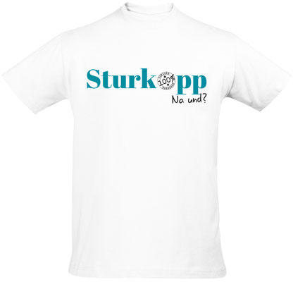 T-Shirt Sturkopp Weiß