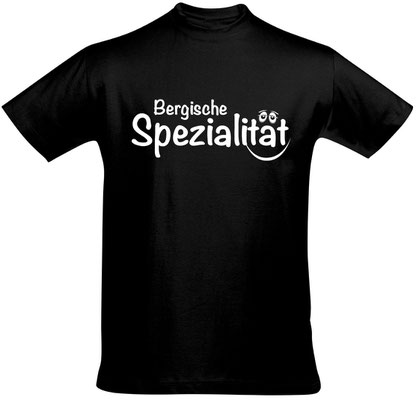 T-Shirt Bergische Spezialität Schwarz