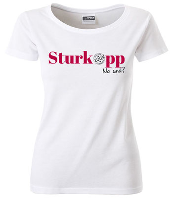 T-Shirt Sturkopp Weiß