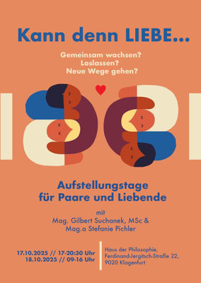 Einladung zu unserer aktuellen Herbst- Veranstaltung, welcome!!!