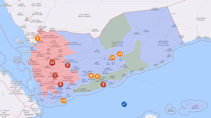 Stop the WAR in Yemen: Stand LiveMap 31.03.2023