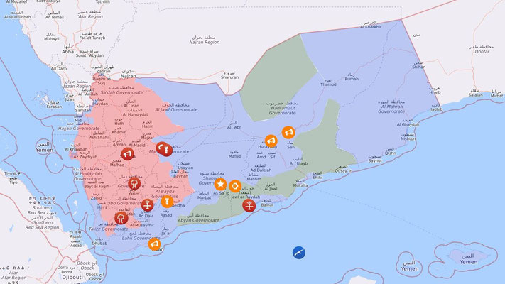 Stop the WAR in Yemen: Stand LiveMap 01.03.2023