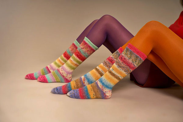 Carnival Socks vorne Farbe 6 hinten Farbe 1