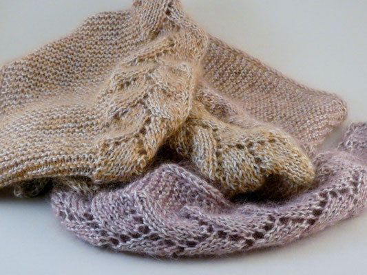 Yak Seide und Poema Mohair