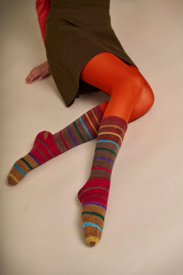 Laines du Nord Indulgence Socks Fb 7