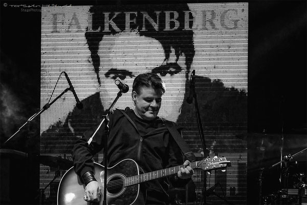 Falkenberg und Band 2011 bei der Liederflut in Meißen