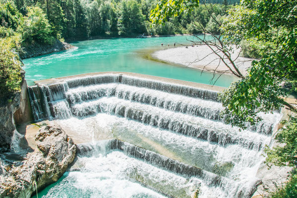 Lechfall im Allgäu