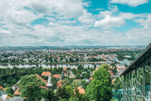 Die Schwebebahn in Dresden