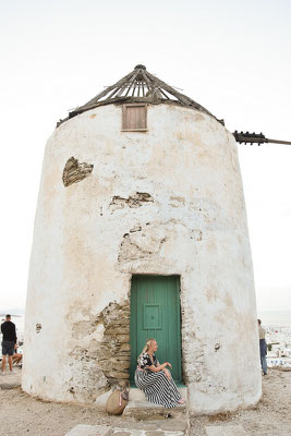 Windmühlen auf Mykonos