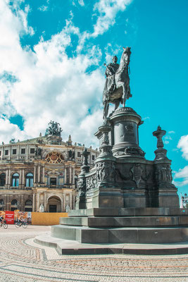 Die Semperoper in Dresden 