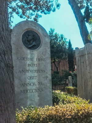 Protestantischer Friedhof in Rom