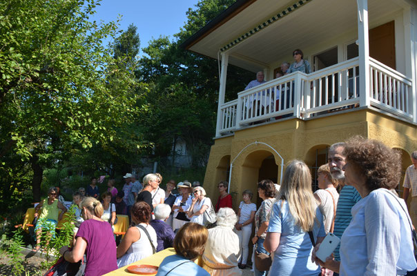 Foto: Dr. Dietmar Hawran, Besucher beim Tag des offenen Denkmals im September 2016