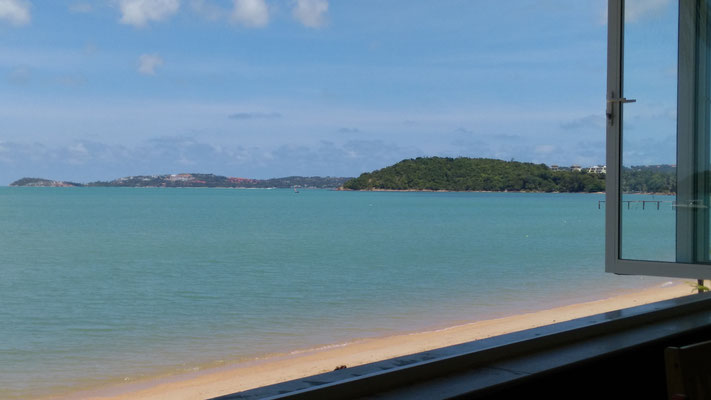 Aussicht vom Restaurant...