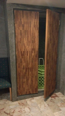... mit Schrank!