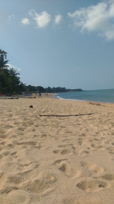 Mae Nam Beach (notabene in der Hochsaison)...