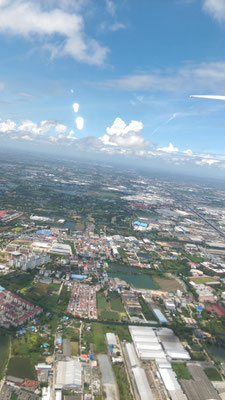 Bangkok aus der Luft...