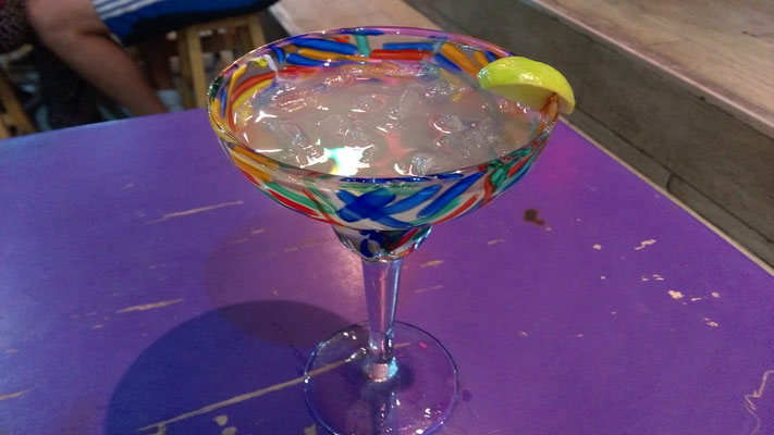 ... der Drink war jedenfalls lecker