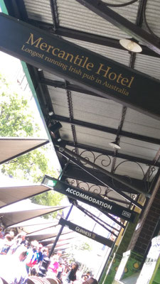 Mercantile Pub und Hotel, eines der ältesten von Sydney