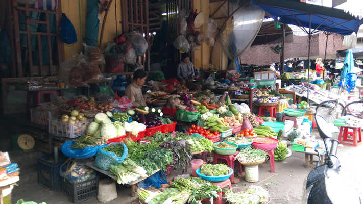 Auf dem Markt...