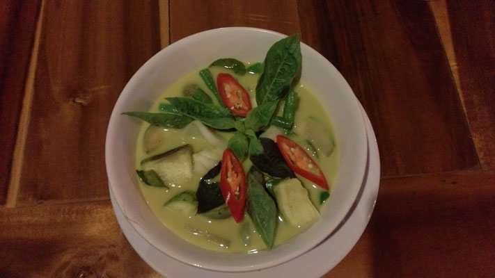 Letztes Green Curry auf Lanta
