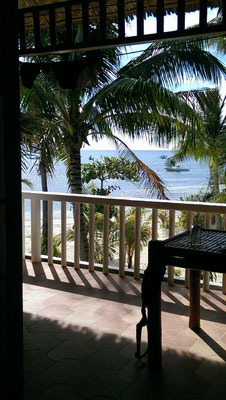 Aussicht aus dem Bett... So macht aufstehen Spass