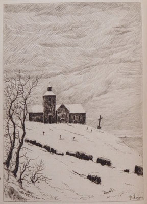 L'église, in Les neiges d'antan, 1877,
