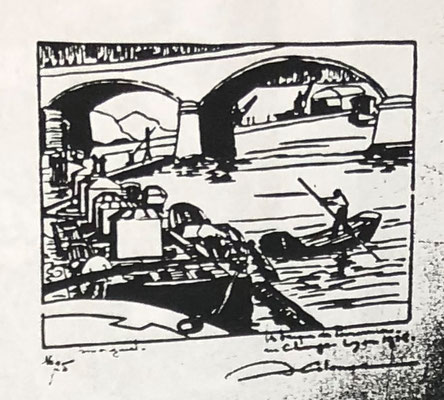 Quai du Rhône, 1928.
