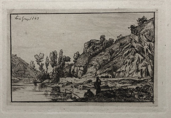 Guy, 1869, les pêcheurs, 64 x 94