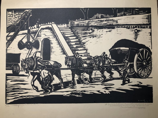 L'attelage, 1946, 325x 500, 50 ex.