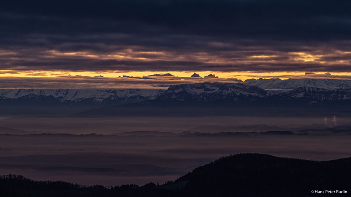 Pilatus, gr. und kl. Spannort, Titlis