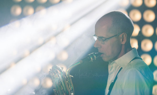 Saxophonist Thomas Kerz