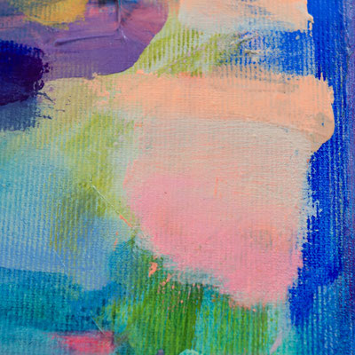 Kunst, Malerei, Abstrakte Kunst, Studiorosenrotes, Atelierkunst, modern art, zeitgenössische Kunst