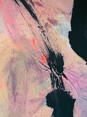 Kunstwerk nr.3, Farben fühlen, Kunst, Abstrakt Art, Studiorosenrotes